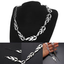 Jewelry Accessories Bracelet Hook Earrings  Wave Sun Choker Fire Flame Necklace