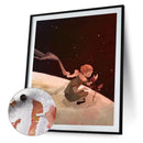 DIY Digital Oil Paint By Numbers Little Prince Color Drawing Modern Canvas Art
