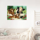 DIY Cattle Frameless Oil Paint by Numbers Drawing on Canvas Pictures Home D
