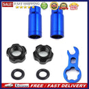 Road Bicycle Valve Nut Set Aluminum Alloy Bike Inner Tube Valve Replacement K