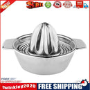 Stainless Steel Manual Orange Juicer Lemon Fruit Juice Squeeze Filter Bowl