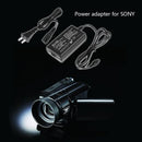 100V-240V Power Adapter Camcorder Charger for Sony AC-L200 L25B Camera(US) Newly
