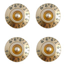 4pcs Electric Guitar Potentiometer Cap Guitar Volume Tone Knob Button for EPI LP