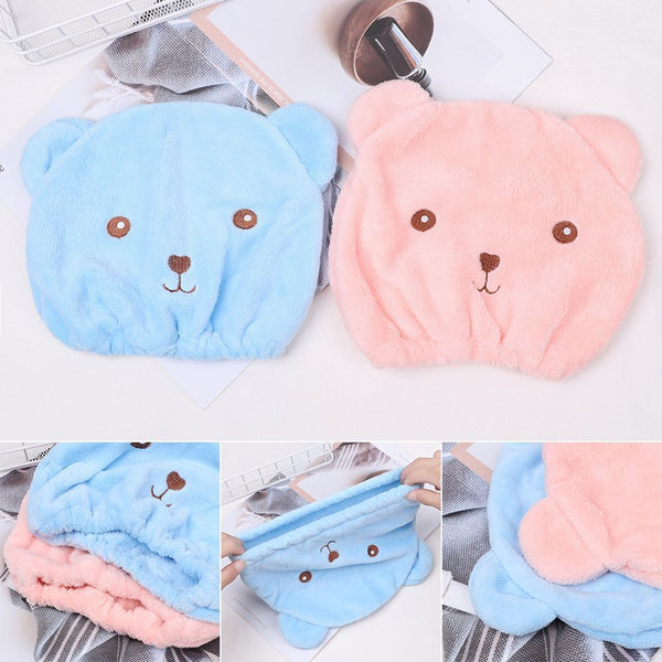Wrap Hat Quick Drying Quickly Dry Hair Hat Wrapped Towel Cap Hair Towel