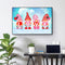 50x40cm DIY Gnome Oil Paint By Numbers Wall Home Living Room Bedroom Decoration