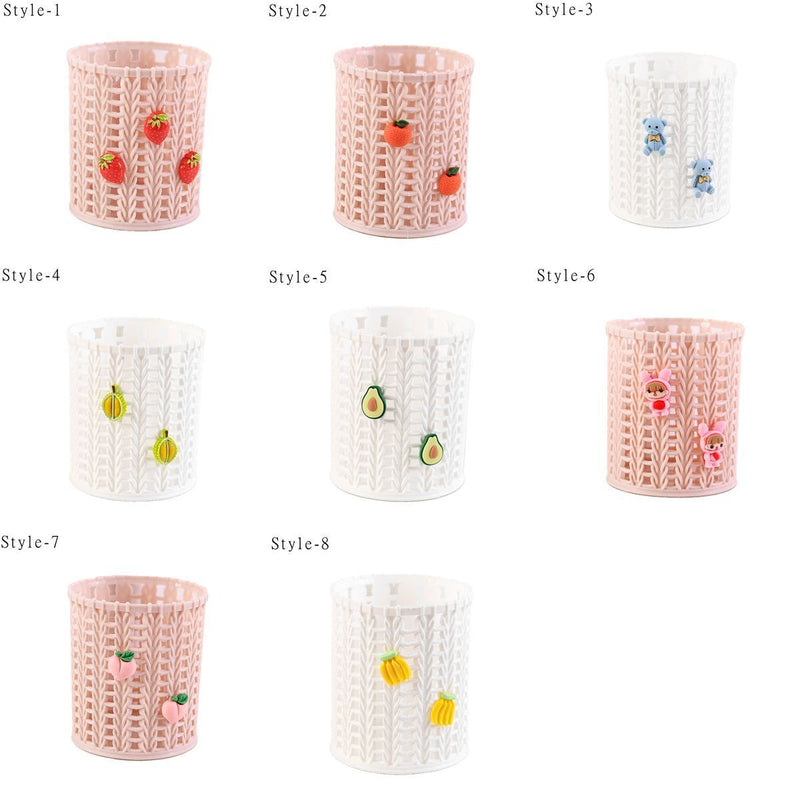 Stationery Storage Tool Desktop Organize Makeup Brush Storage Pen Holder