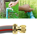 Brass Pants Coupling Joint Quick Connector Garden Watering Tap Water Pipe Adapter