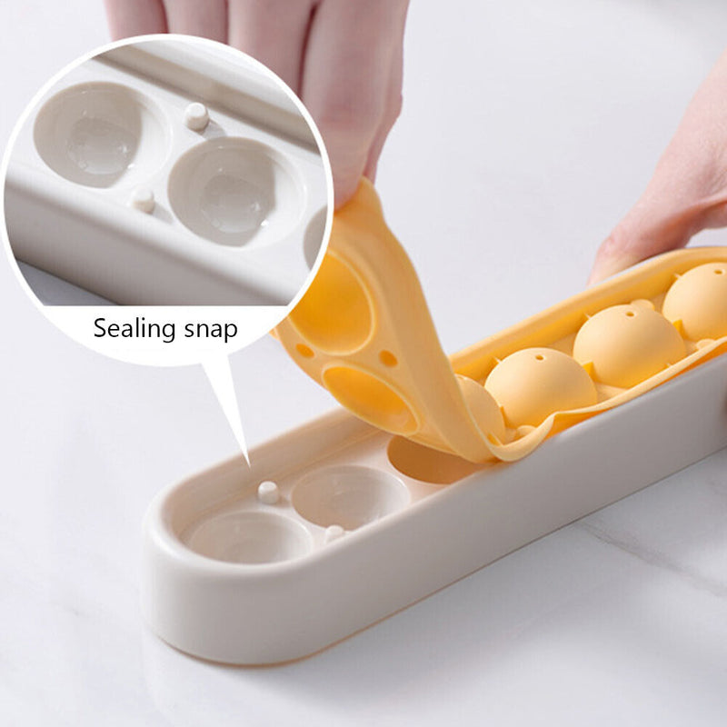 Plastic Ice Cube Molds Homemade Frozen Home Bar Ice Tray Ice Hockey Making Molds