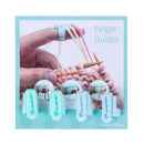 Wear Thimble Ring Finger Splitter Knitting Tools Yarn Guide Finger Holder