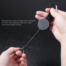 Safety Anti-lost Rope Burglar Quickdraw Retractable Keyrings Keychains 2pcs