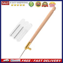 Embroidery Wooden Handle Crochet Hook with 3 Needles Crochet Sewings Set Craf