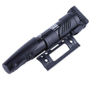 Portable Folding Bicycle Air Pump Inflator for Presta Schrader Valve Black