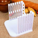Bread Slice Sandwich Toast Slicer Guide Cutter Slicing Cutting Tool Z Sheet K6Q3