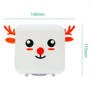 Bedoom Touch Sensor Rechargeable Silicone Deer Night Lights Clap Instant Light