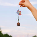 5D Butterfly Diamond Painting Wind Chime Pendant Mosaic Kit Decor (DZ825) Newly
