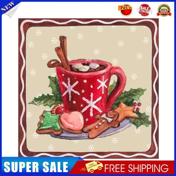 5D DIY Red Cup Full Round Drill Diamond Painting Kit Handicraft Artwork
