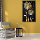 5D Diamond Painting Kit Golden Flower Full Round Drill DIY Crafts Mosaic Pict