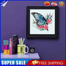 #A Butterfly Pattern DIY Diamond Painting Kits Full Round Drill Home Wall Decor