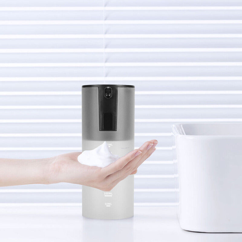 Soap Dispenser Auto Induction Sensor Touchless Foam Hand Washer (Black)