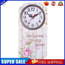Europe Style Retro Wall Clock Hang Living Room Bedroom Home Bar Decor (2)
