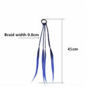 Hair Extension Colorful Rubber Bands Wig Ponytail Headband Hair Ornament