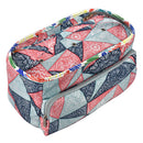 Oxford Cloth Geometric Wool Yarn Tote DIY Crochet Storage Knitting Bag (D) Newly