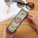 DIY Diamond Painting Sunglasses Case Portable Leather Glasses Storage Box Newly