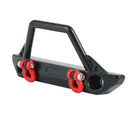 For 1/24 Axial SCX24 RC Crawler Jeep Wrangler Front Bumper with 2pcs LED Lights