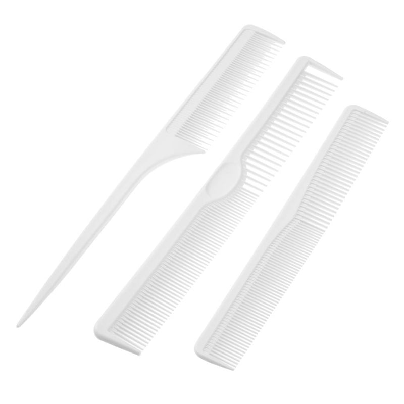 3pcs Anti Static Hairdresser Barber Salon Hair Cutting Comb Styling Tools