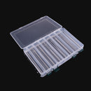 28CM *18.5CM * 5CM 14 Compartment Plastic Fishing Storage Boxes for Fishing Bait
