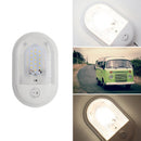 12-24V 24 LED Dome Light Interior Ceiling Lamp with Switch for RV Marine Yacht
