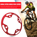 VXM MTB Bike Crank Protector Cover Chainring Crankset Guard Red (32T-34T) Newly