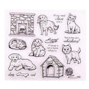 1 x Cake Baking Transparent Seal For DIY Decorative Dogs Stamp Crafts Pet C0G3