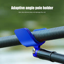 Automatic Rebound Fishing Pole Holder Rod Stand Support Head Tackle (Blue)