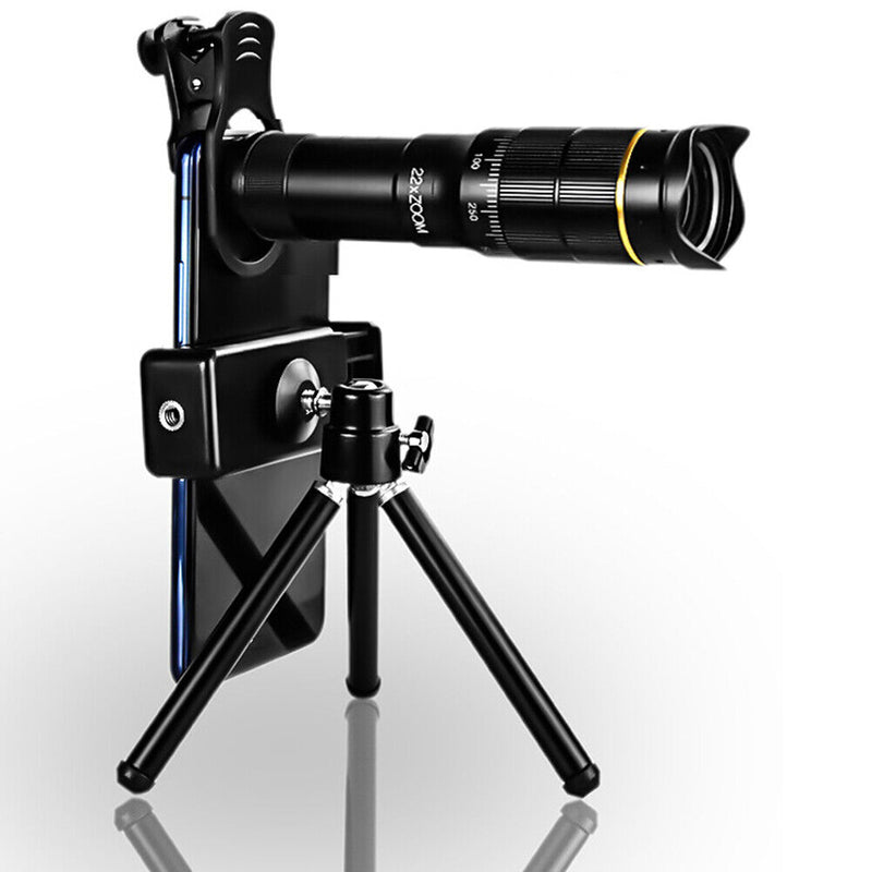 4K HD Mobile Phone Telescope Lens Camera Zoom for Travel Watching (32X A)