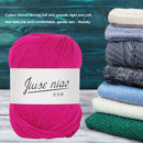 50g/roll 6-strand Cotton Yarn for Crochet Knitting DIY Thread Material (09)
