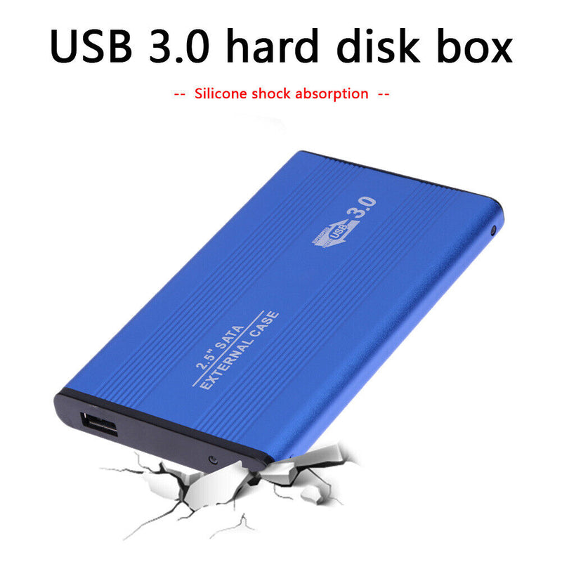 2.5 inch USB 3.0 SATA HD Mobile Hard Disk Case External SSD HDD Box Support 1TB