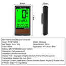 Sports Cycling Odometer Bicycle Computer Bike Speedometer Wireless Stopwatch