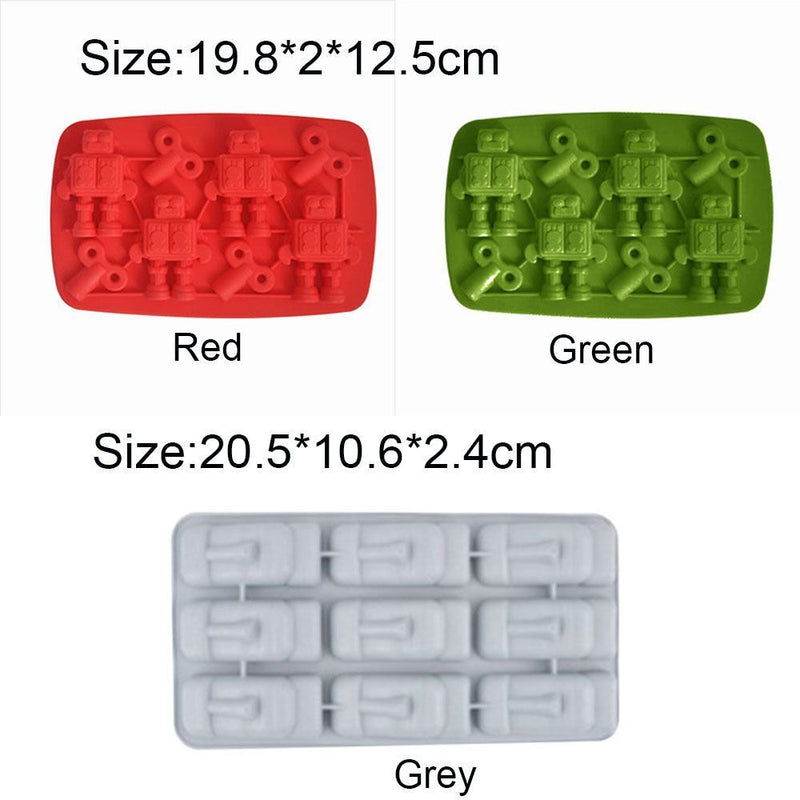Easter Reusable Ice Maker Ice Cube Mold Stone Statue Shaped Robot Shaped