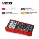 Multimeter Current Voltage Tester 6000 Counts With Backlight AC/DC Ammeter