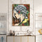 Flower Girl Oil Paint By Numbers Kit DIY Drawing Picture for Adults Home De