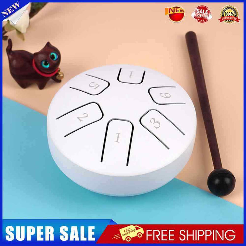 #A 6 Tone Children Percussion Instrument Portable 3.8 Inch Child Musical Toys