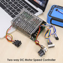 DC 10-55V Motor Speed Controller 60A CW CCW Reversible Adjustable Switch  Newly