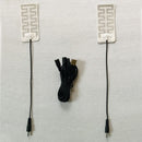 1 Pair USB Gloves Electric Heated Pads Winter Outdoor Thermal Handheld Warm Heater