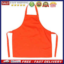 Adjustable Cafe Shop Apron Kitchen Painting Pocket Solid Color Home Cook Ap