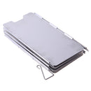 Strong Gas Stove 9 Plate Folding Stove Windshield Outdoor Camping Cooking