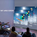 #A Foqucy GX100 TFT LCD Screen HDMI-compatible LED Portable Projector Media Play
