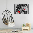 5D DIY Full Drill Diamond Painting Flower Women Cross Stitch Embroidery Ornament