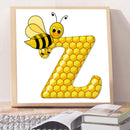 5D Diamond Painting Kit DIY Bee Round Drill Mosaic(B3535)