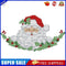 Santa Bust Partial Cross Stitch 14CT Counted Embroidery DIY Needlework Kits